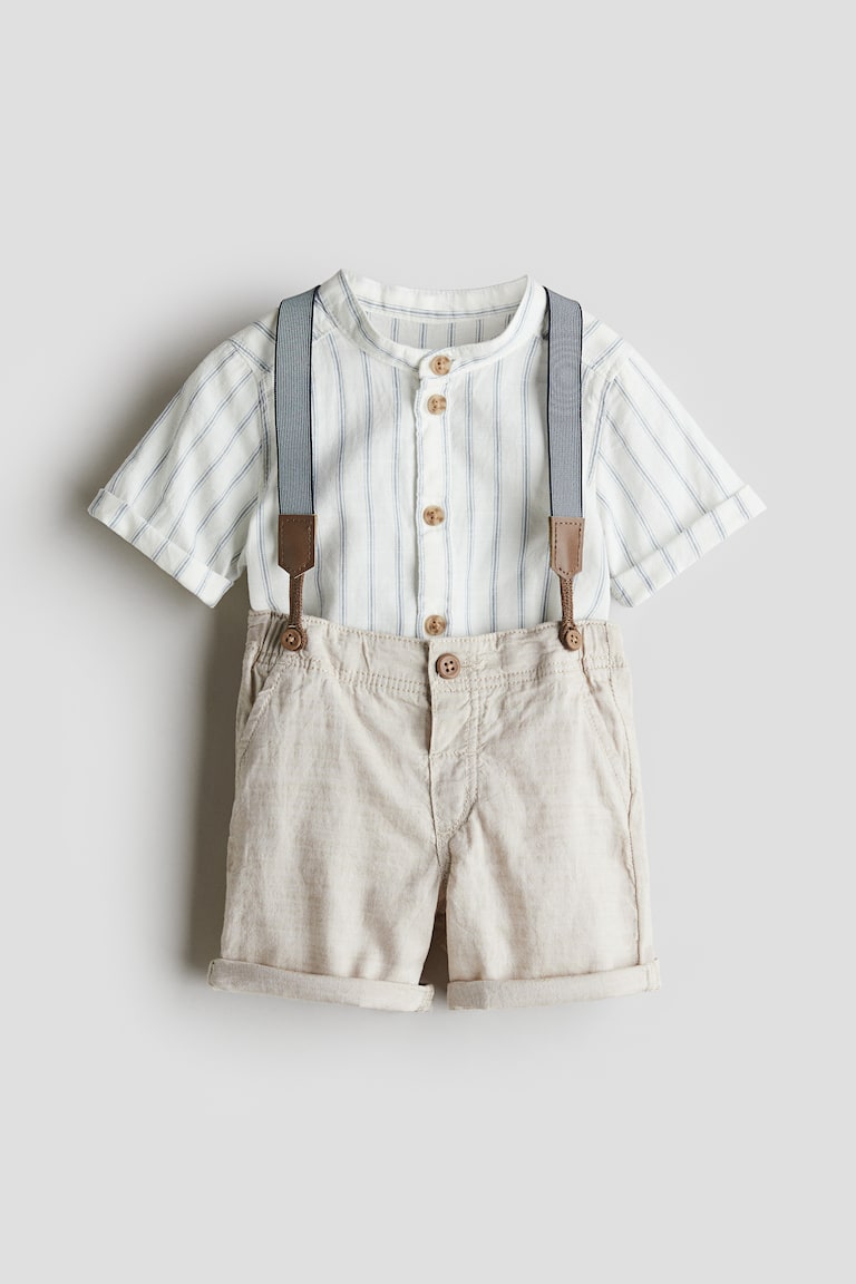 H&M 2-teiliges Set mit Hosenträgern Bis zu 65% Rabatt