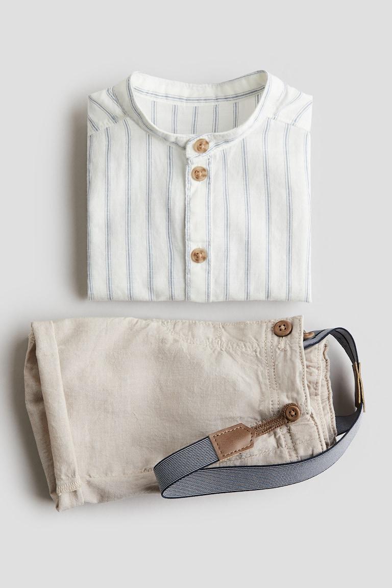H&M 2-teiliges Set mit Hosenträgern Bis zu 65% Rabatt
