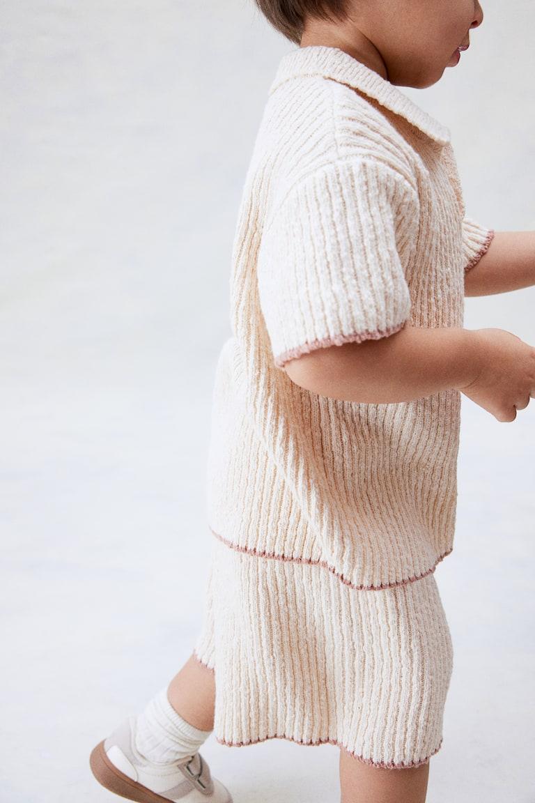 H&M 2-teiliges Set aus Boucléstrick im Angebot