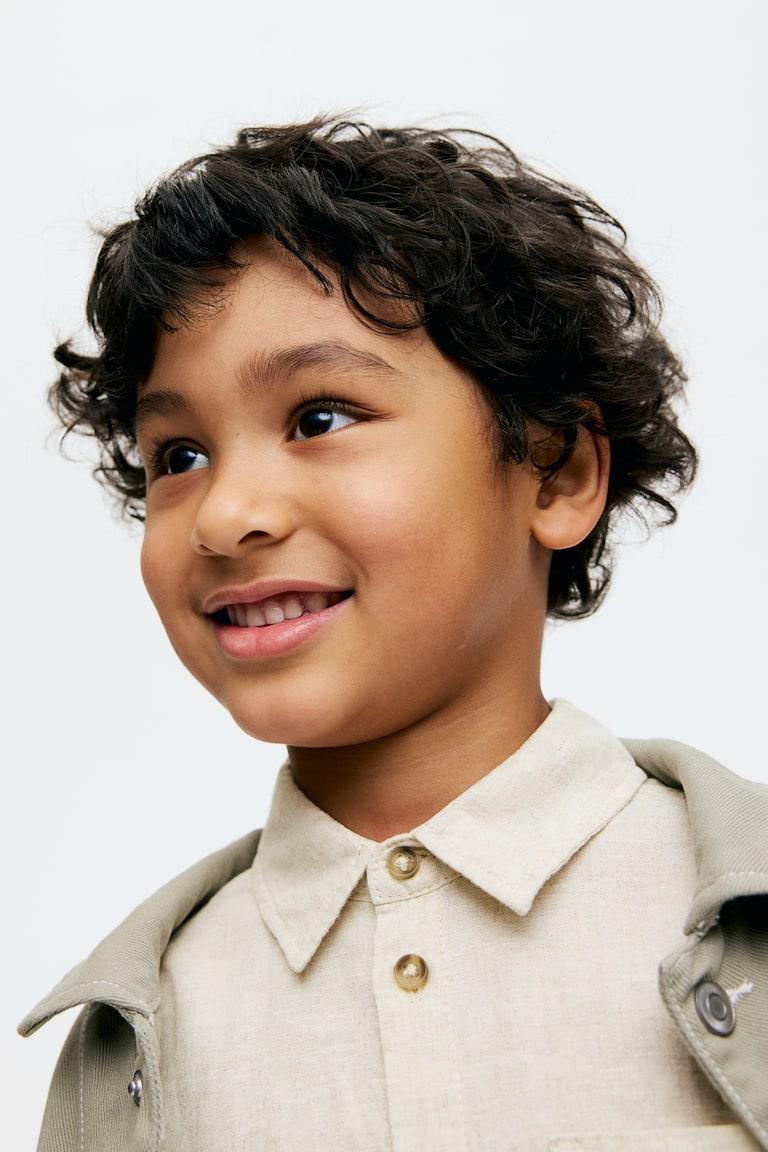 H&M Hemd aus Leinenmix Versandkostenfrei