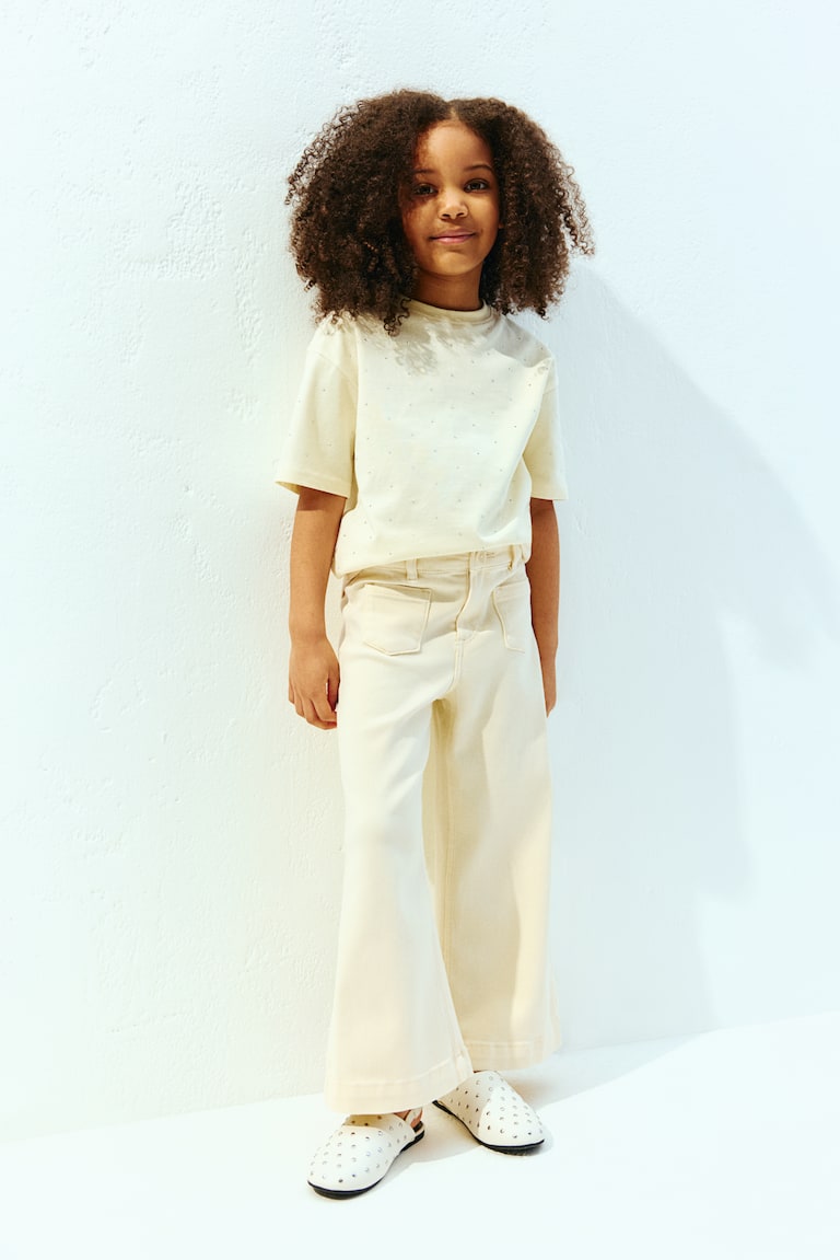 H&M Ausgestellte Twillhose Online Shopping