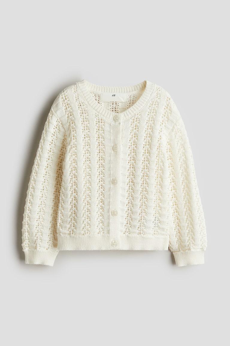 H&M Cardigan in Pointellestrick Muttertagsangebot