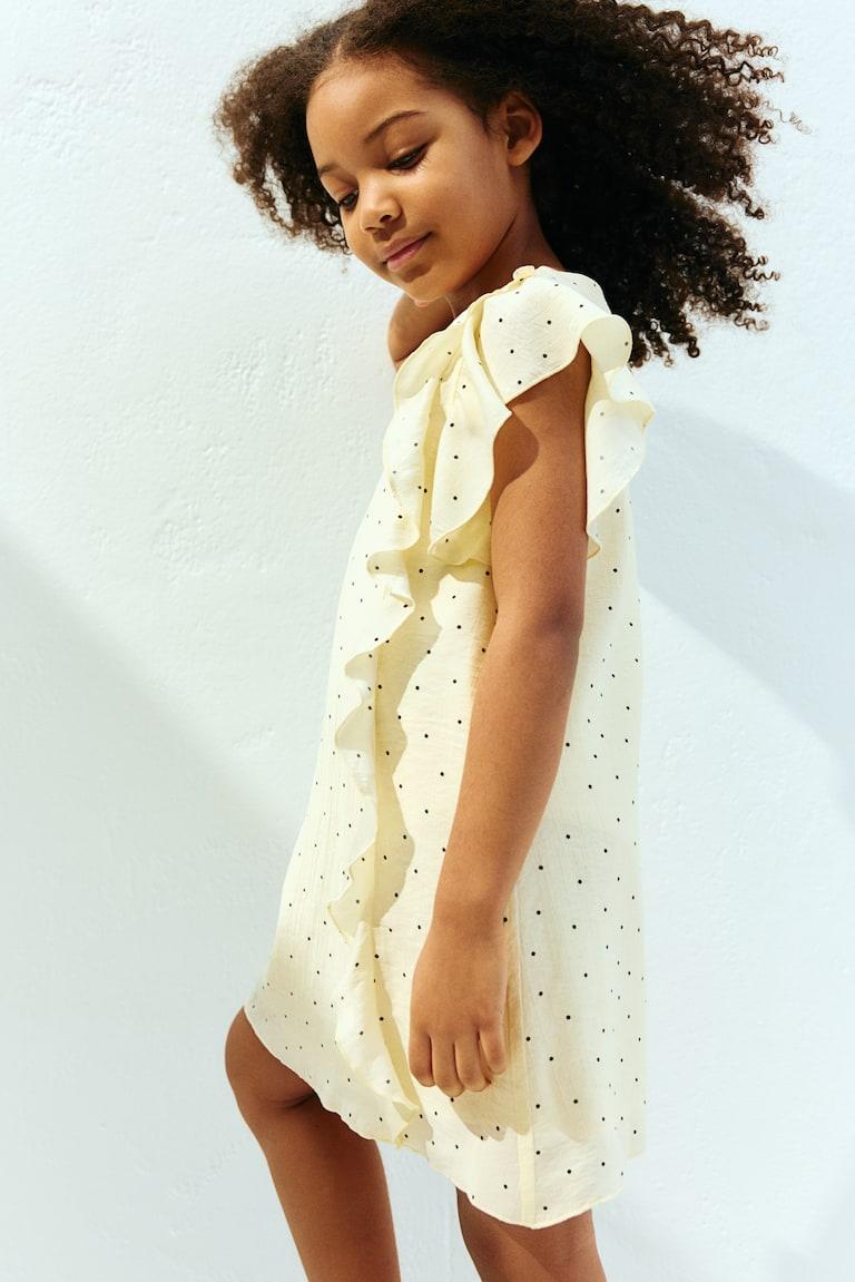 H&M Kleid mit Volants Jubiläumsangebot