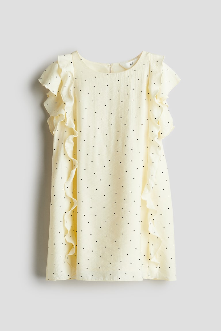 H&M Kleid mit Volants Lagerräumung