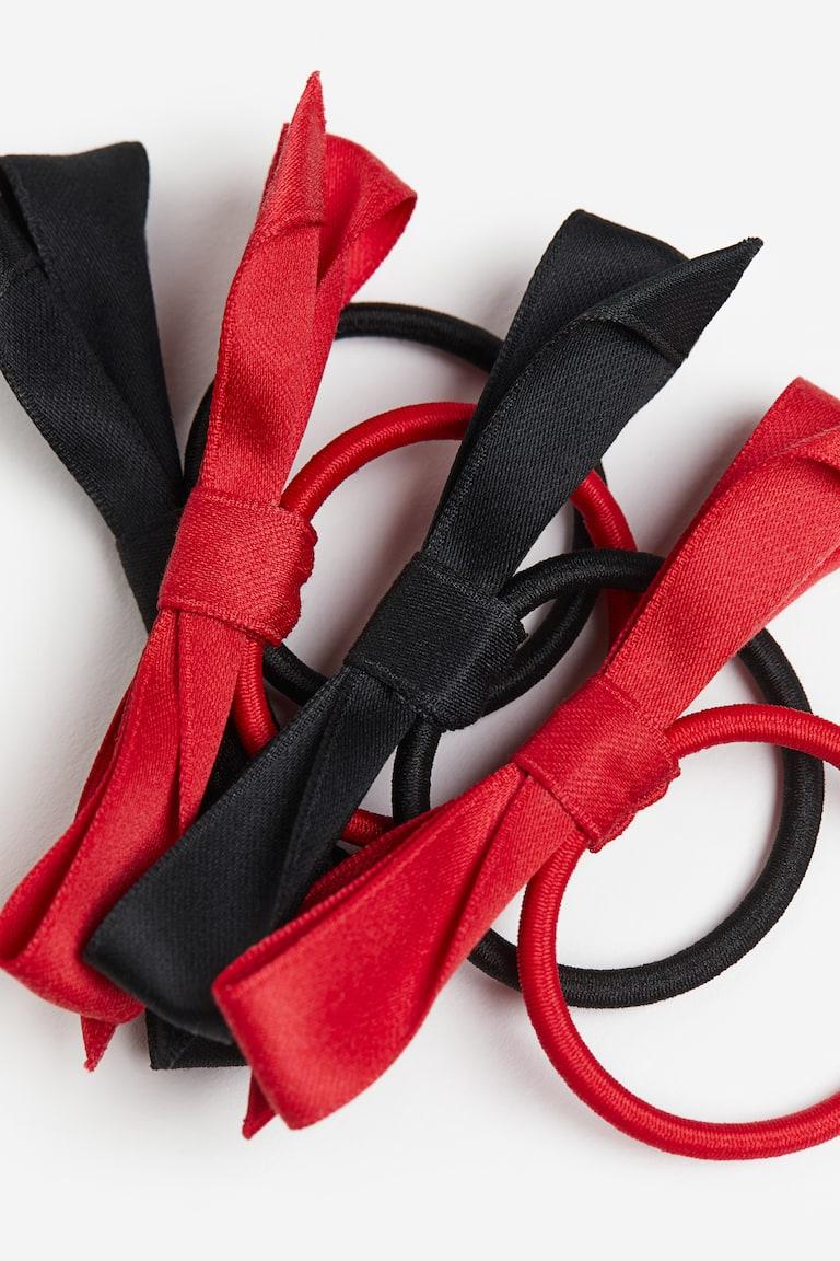 H&M 4er-Pack Haargummis mit Schleife Speichern exportieren