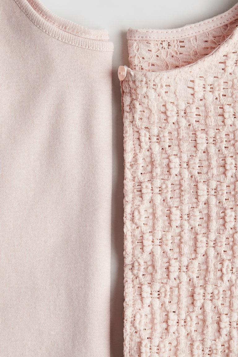 H&M 2-teiliges Set mit Shirt und Cardigan Im Verkauf