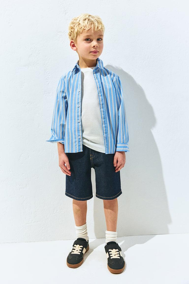 H&M Hemd aus Baumwollpopeline Begrenzte Freigabe