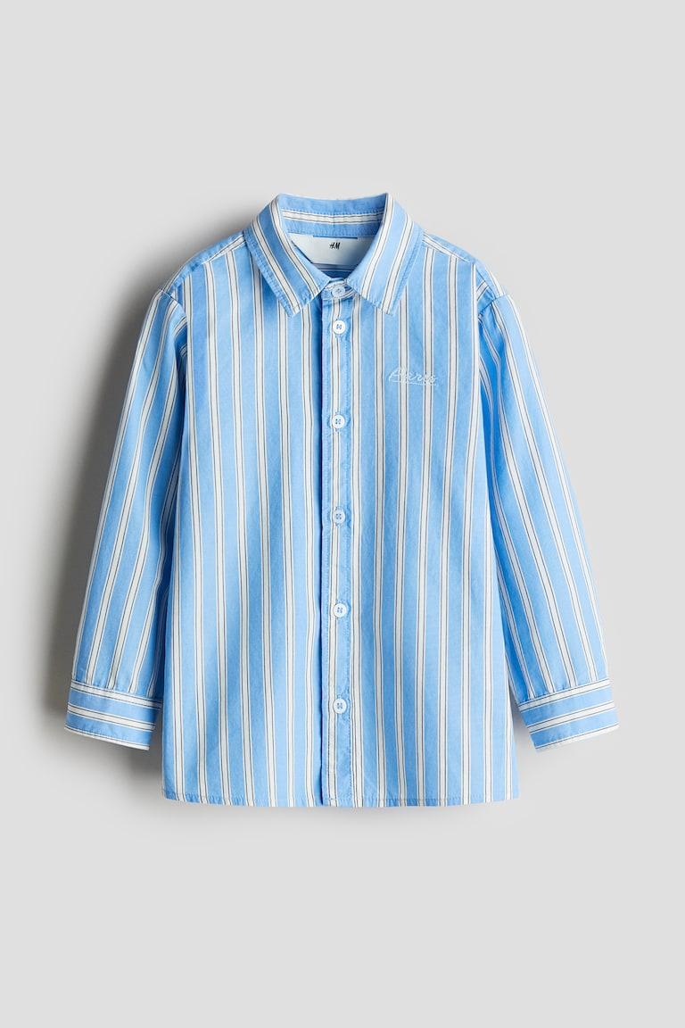 H&M Hemd aus Baumwollpopeline Begrenzte Freigabe