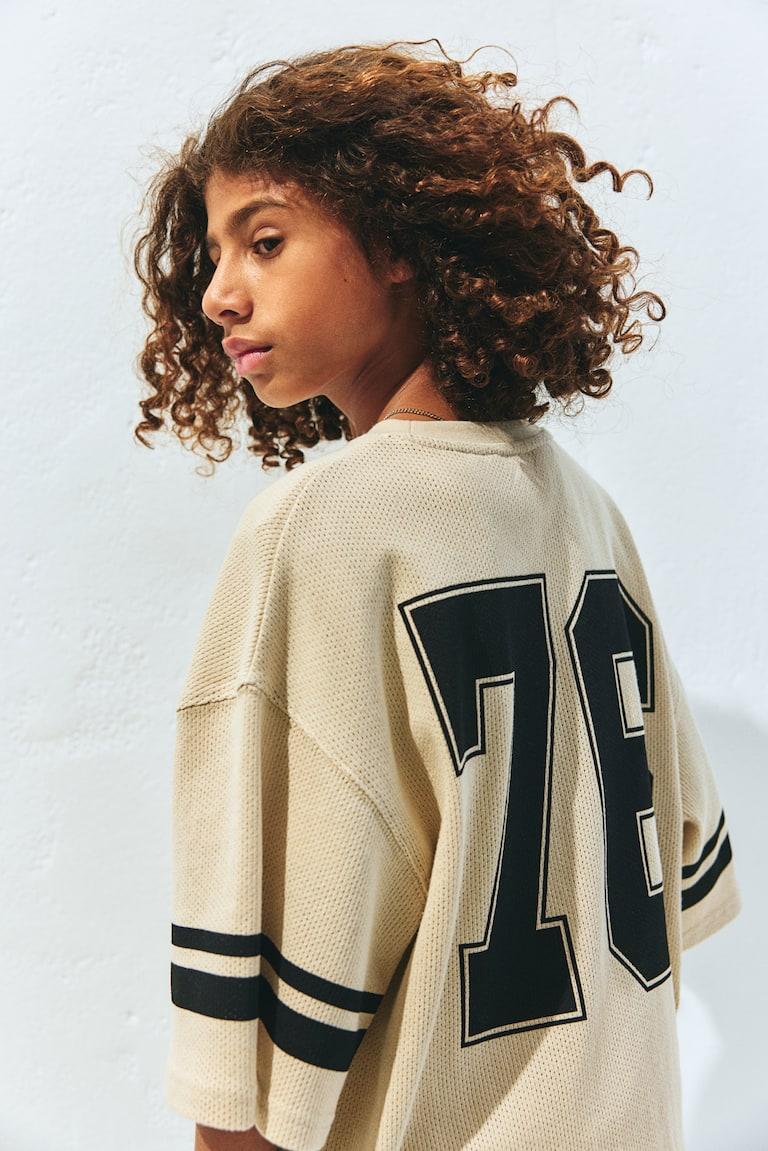 H&M Hockeyshirt in Loose Fit im Angebot