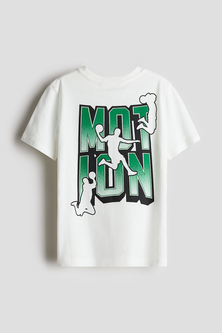 H&M T-Shirt mit Print Jubiläumsangebot