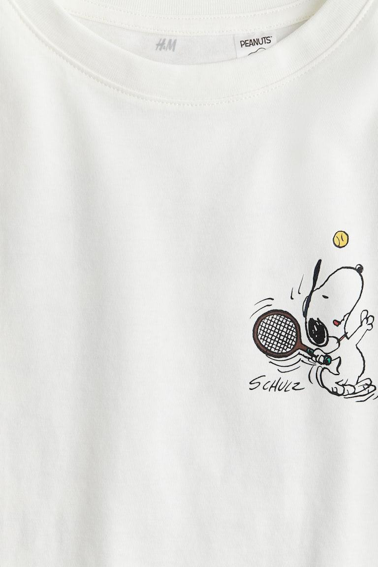 H&M T-Shirt mit Print Riesige Ersparnisse