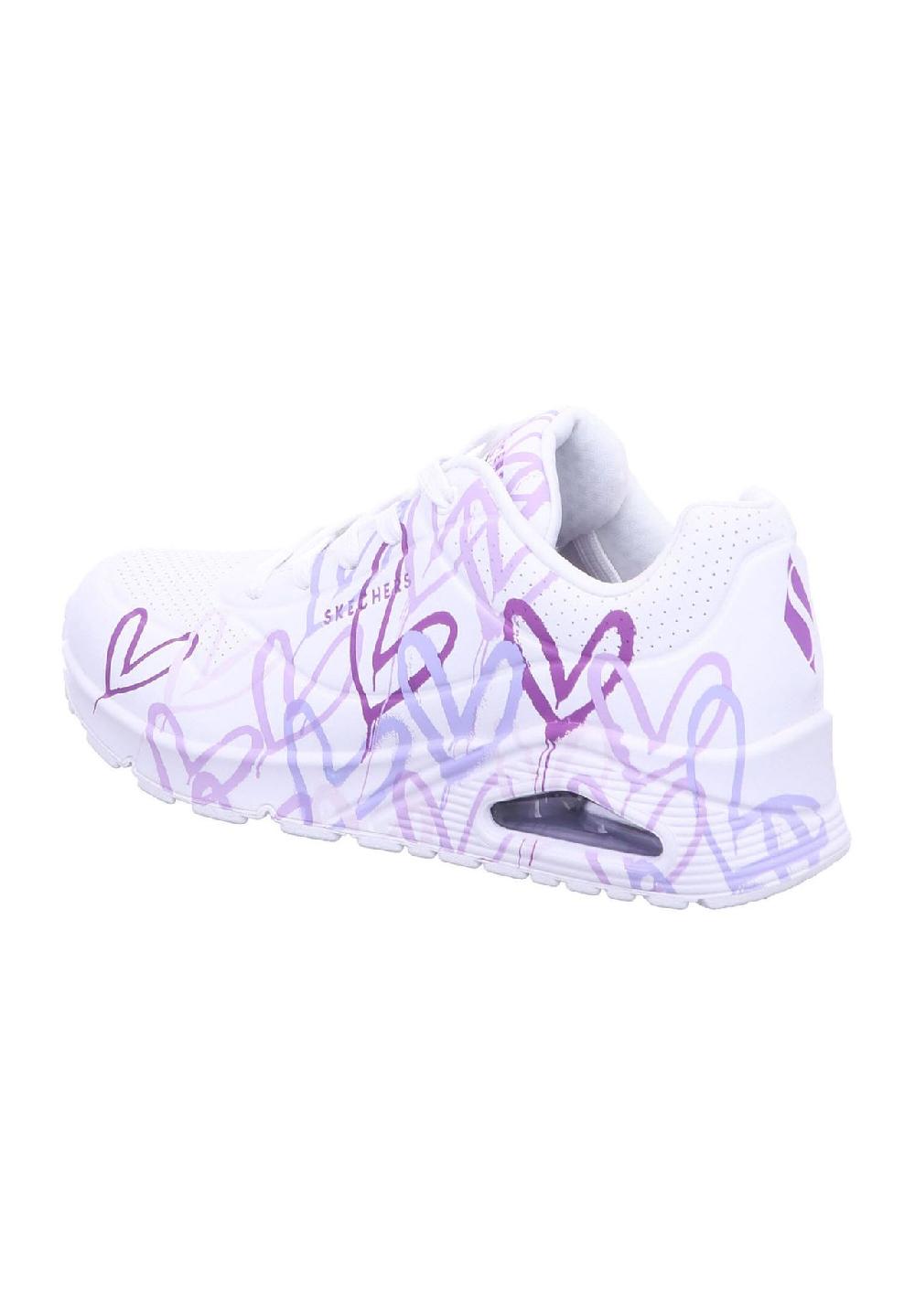 SKECHERS® Uno Sneaker "Spread The Love" Kunstleder für Damen Preisnachlass
