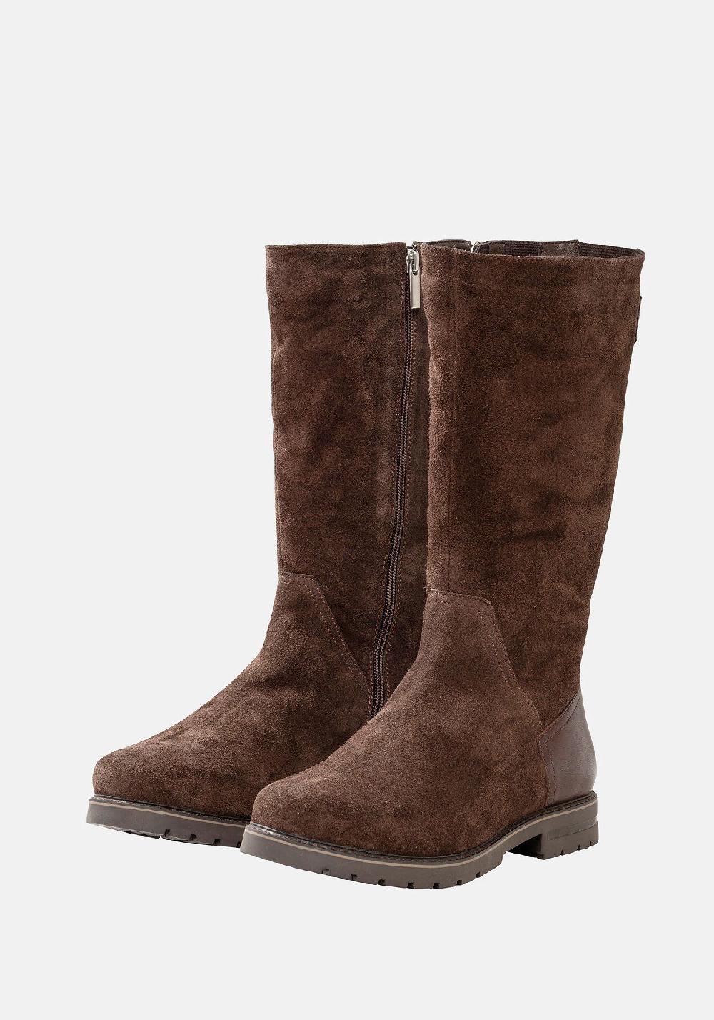sheego Weitschaftstiefel mit elastischer Zierschnalle Neueste Stile