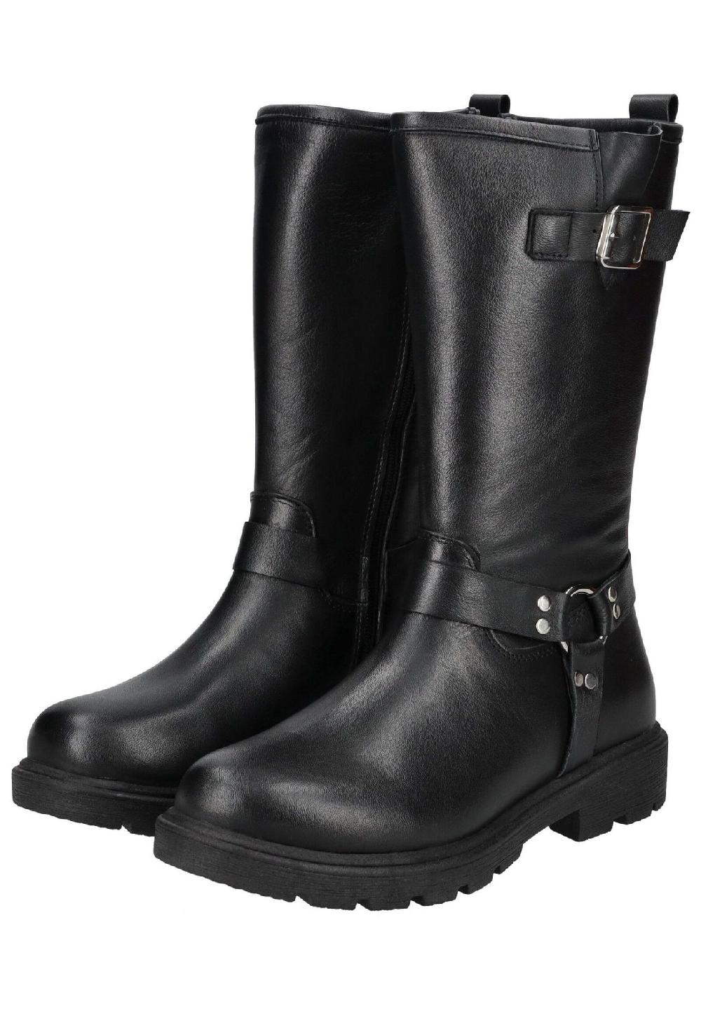 Andrea Conti® Glattleder Stiefel 50% Rabatt mit kostenlosem Versand