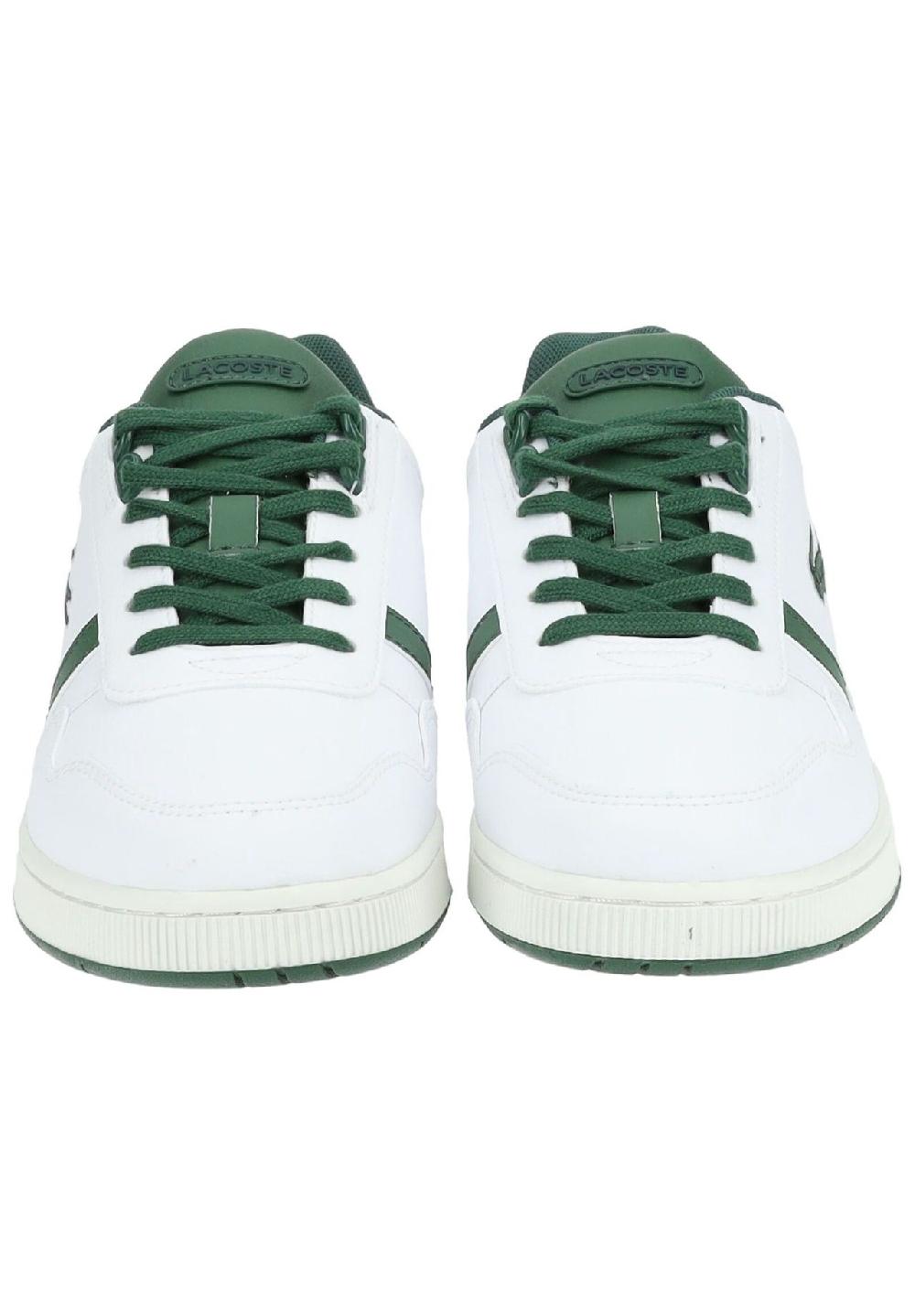 LACOSTE Lederimitat Sneaker Schlussverkauf