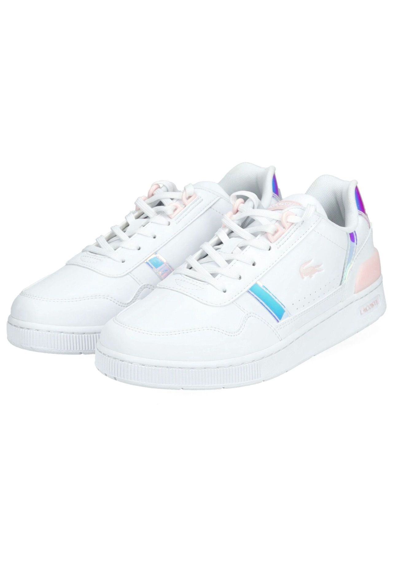 LACOSTE Lederimitat Sneaker Sonderangebot