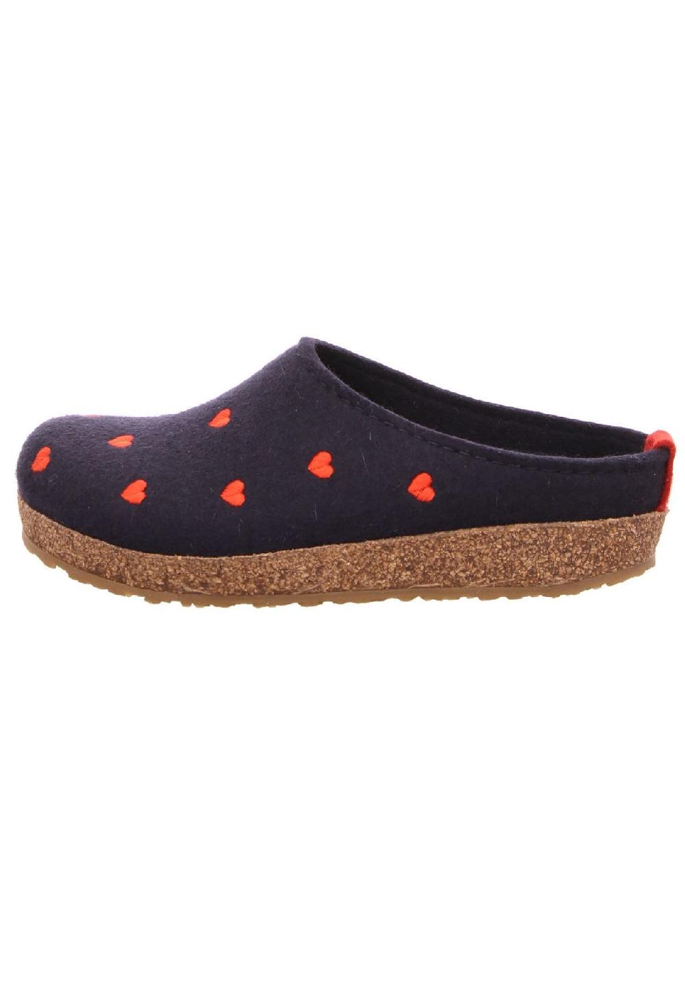 HAFLINGER Pantolette Grizzly Cuoricini Top Angebot