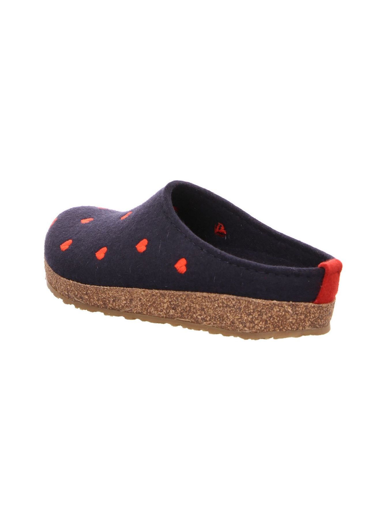 HAFLINGER Pantolette Grizzly Cuoricini Top Angebot