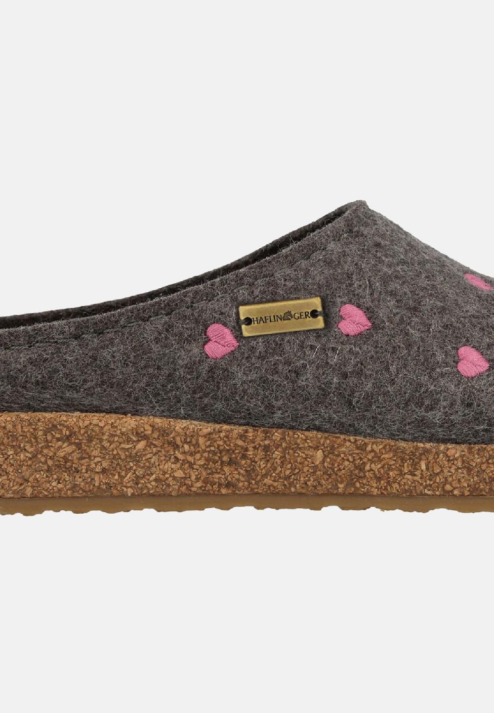HAFLINGER Clogs Grizzly Cuoricini Neueste Mode