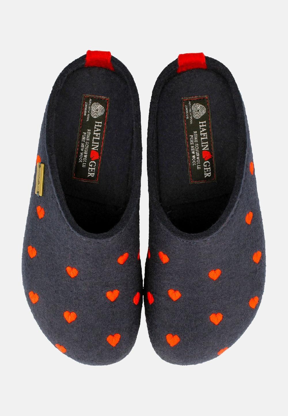 HAFLINGER Clogs Grizzly Cuoricini Online Outlet