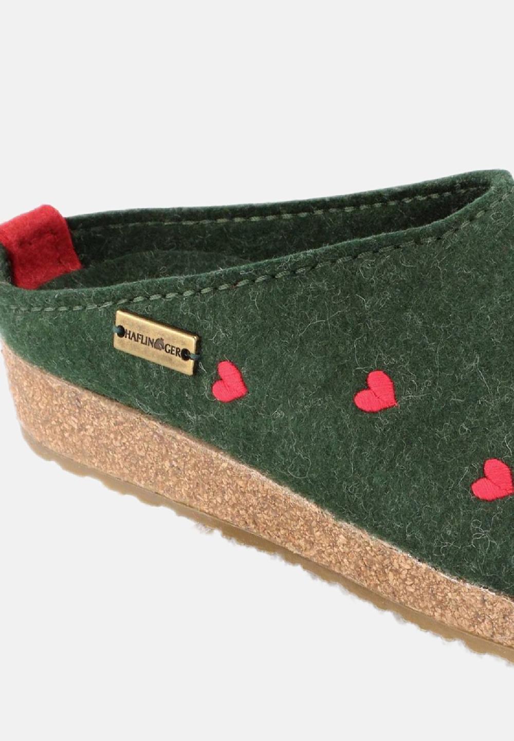 HAFLINGER Clogs Grizzly Cuoricini Zeitlich begrenztes Angebot
