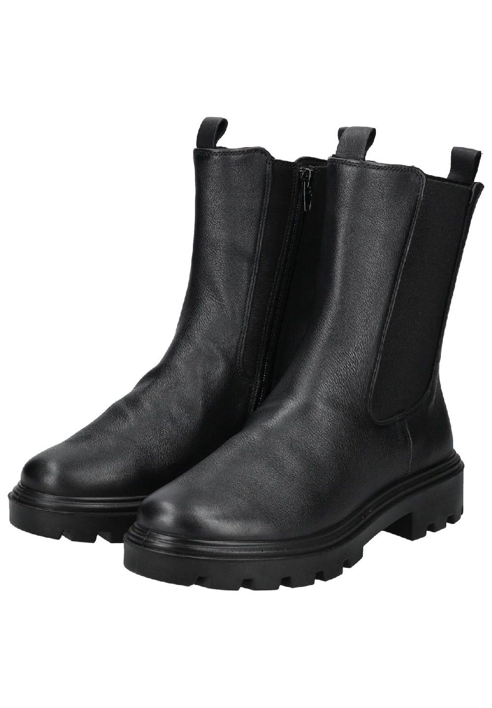 ara® Stiefeletten Glattleder Zuglaschen für Damen Black Friday Preise