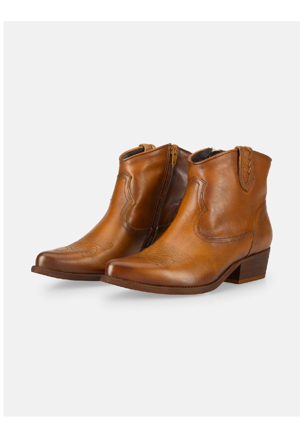Felmini Leder Stiefelette im Angebot