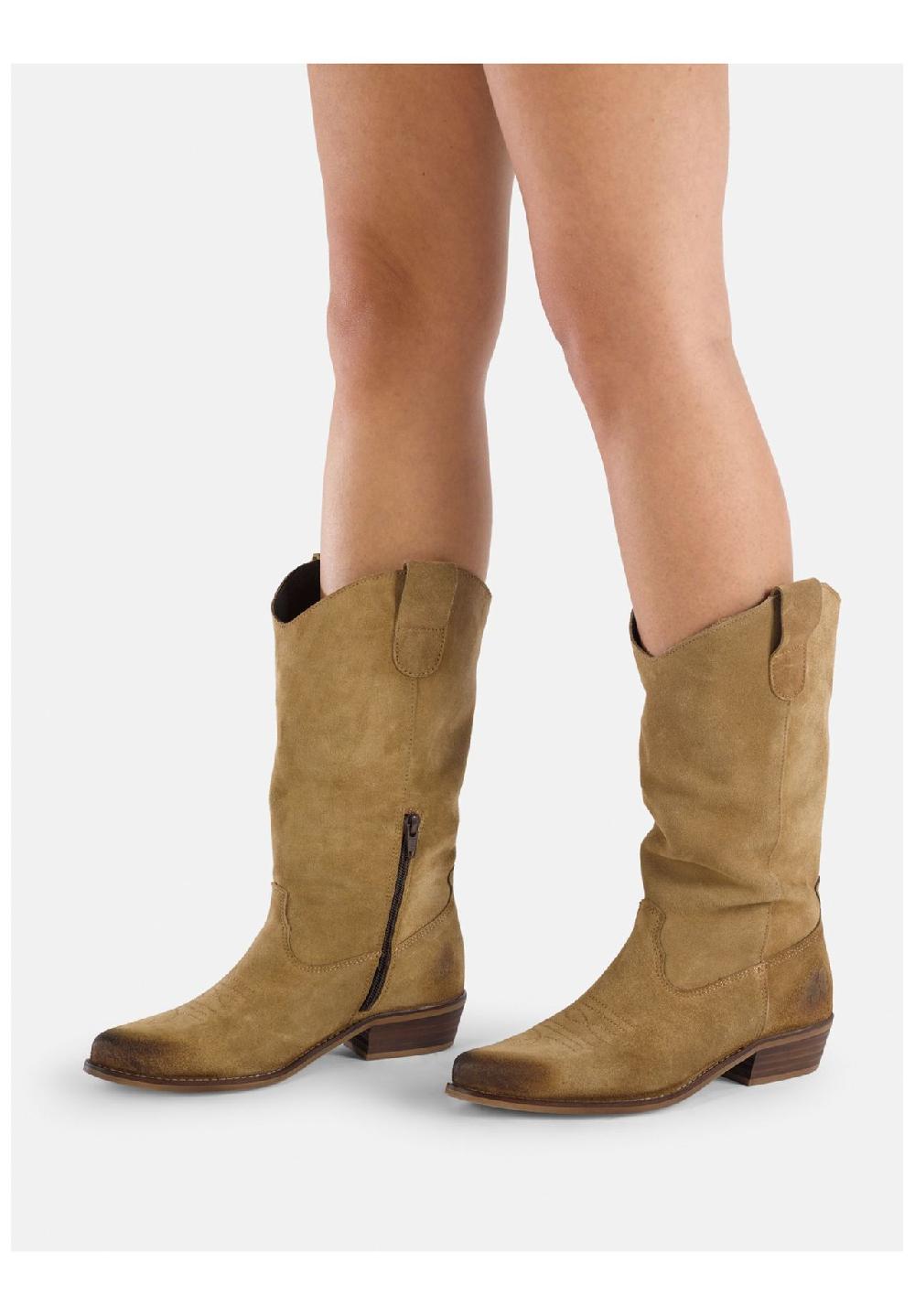 Felmini Leder Stiefel Günstiger Verkauf