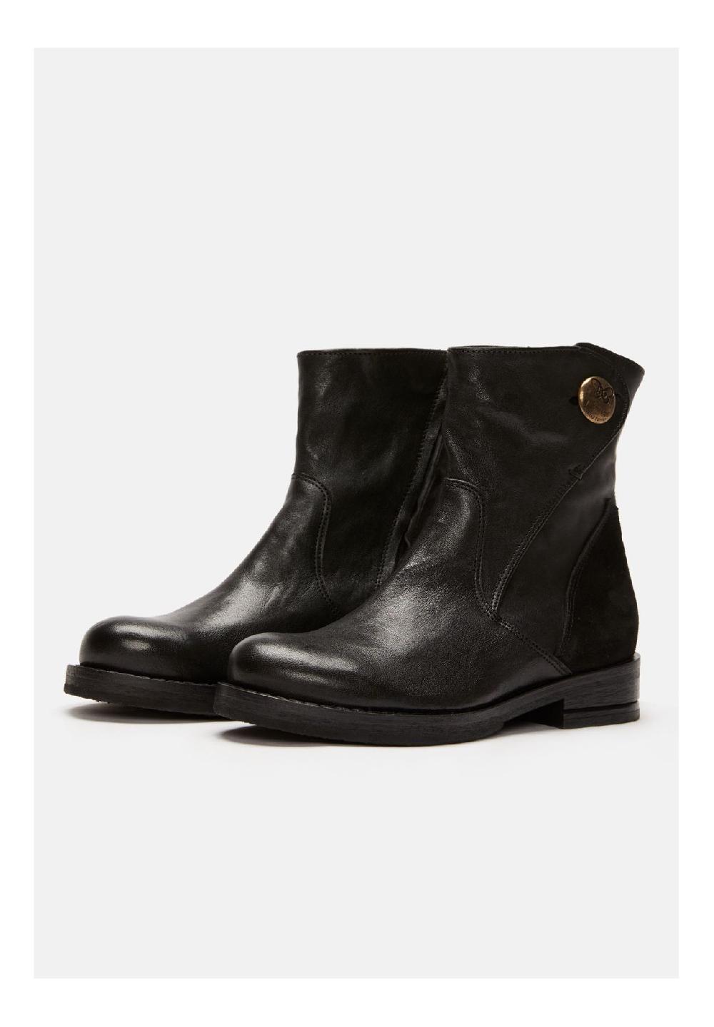 Felmini Leder Stiefelette Fabrikverkauf