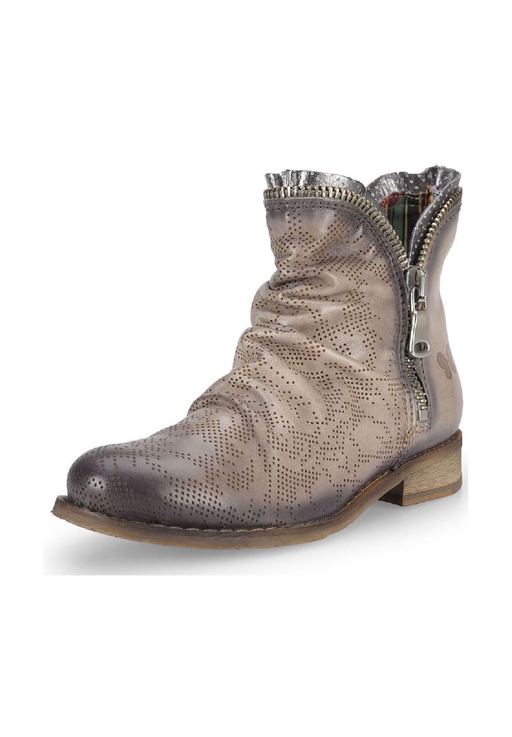 Felmini Leder Stiefelette Kostenloser Versand
