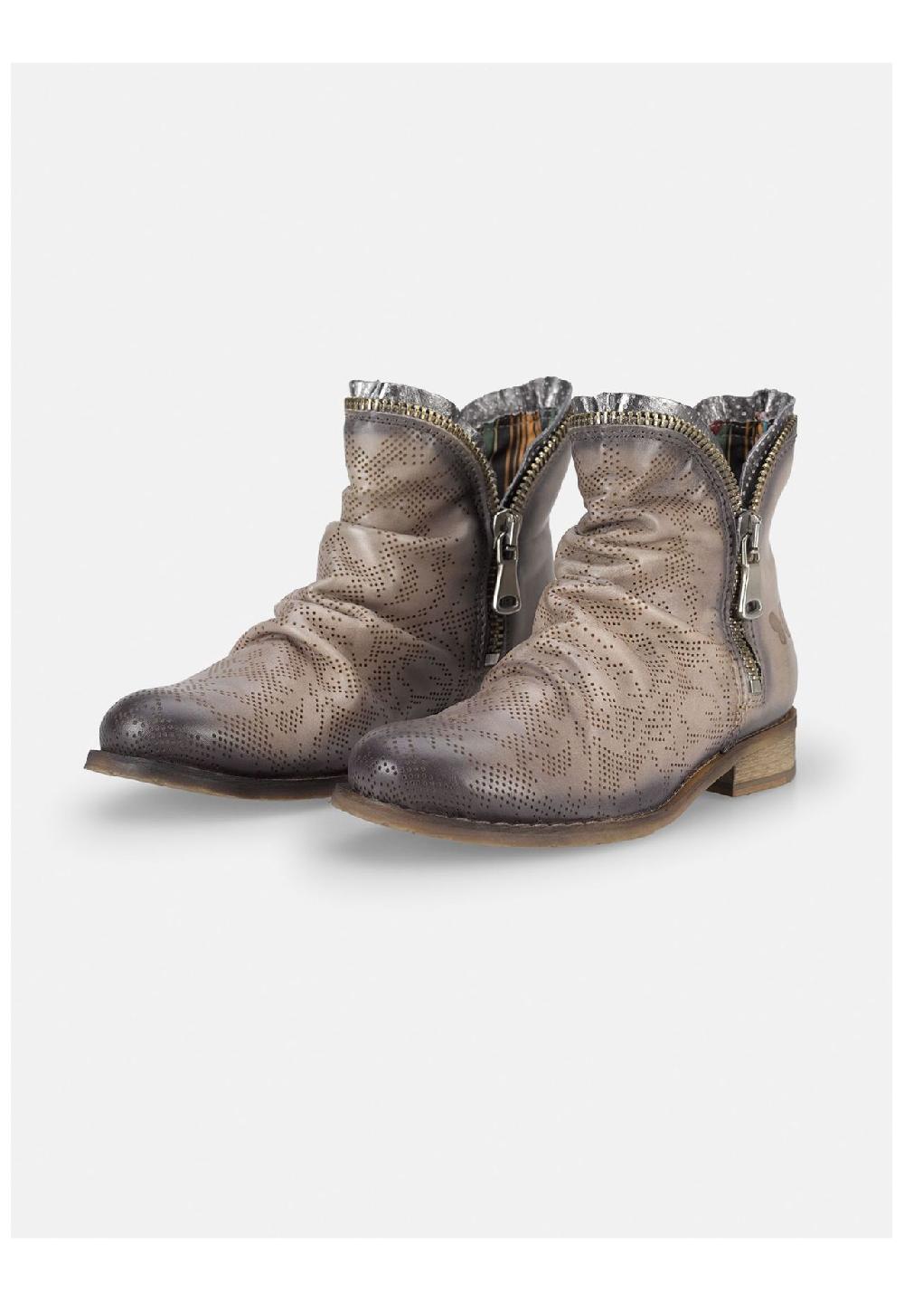 Felmini Leder Stiefelette Kostenloser Versand