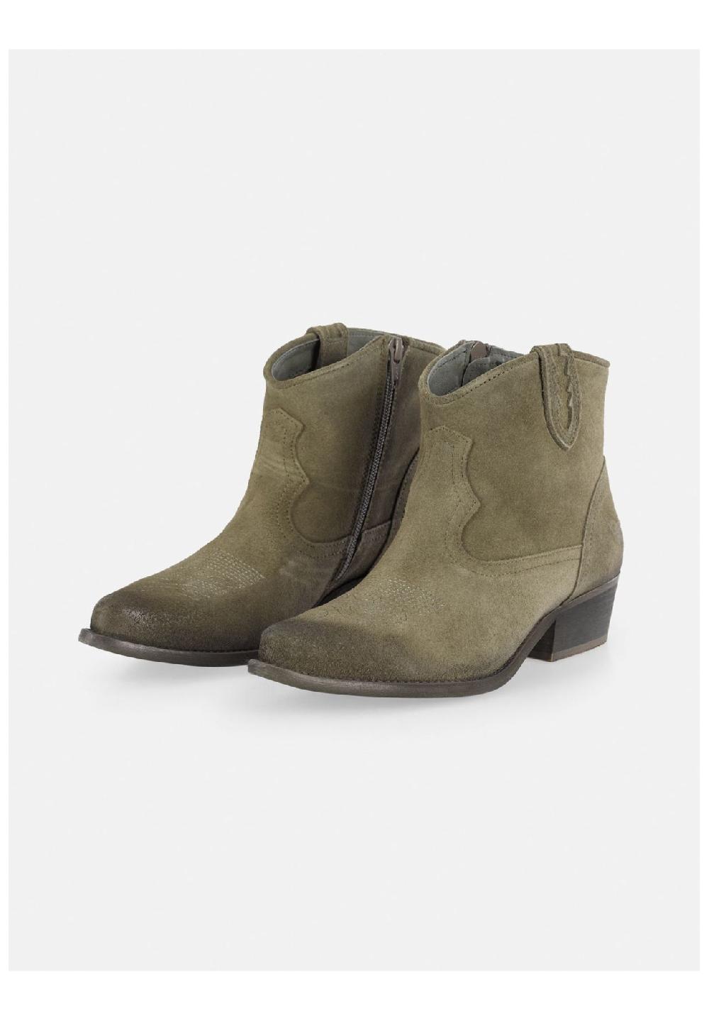 Felmini Veloursleder Stiefelette Weihnachtsangebot