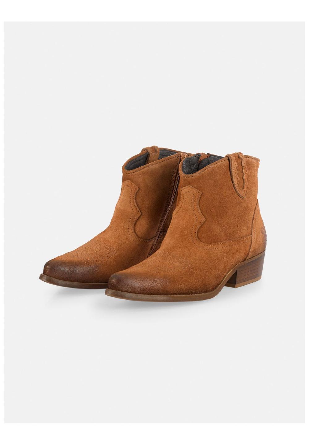 Felmini Veloursleder Stiefelette Osterangebot