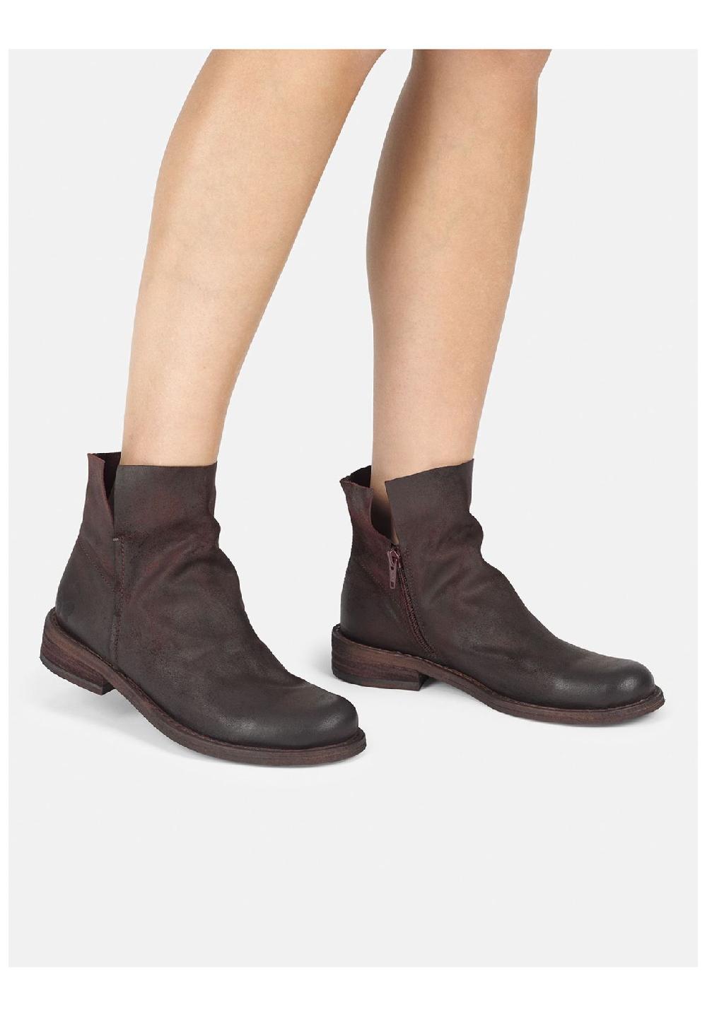 Felmini Veloursleder Stiefelette Heißer Verkauf