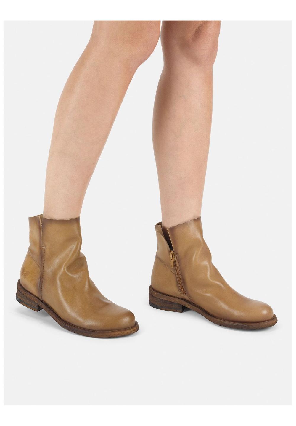 Felmini Leder Stiefelette Neueste Mode