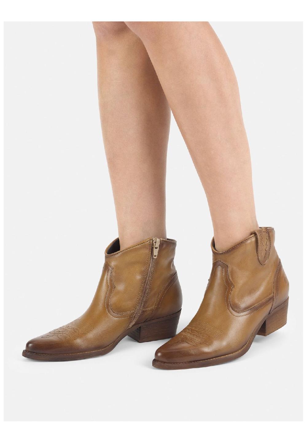 Felmini Leder Stiefelette Online Outlet