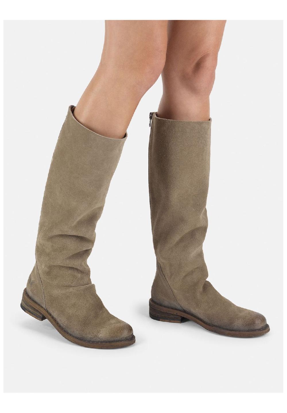 Felmini Veloursleder Stiefel Exklusive Angebote