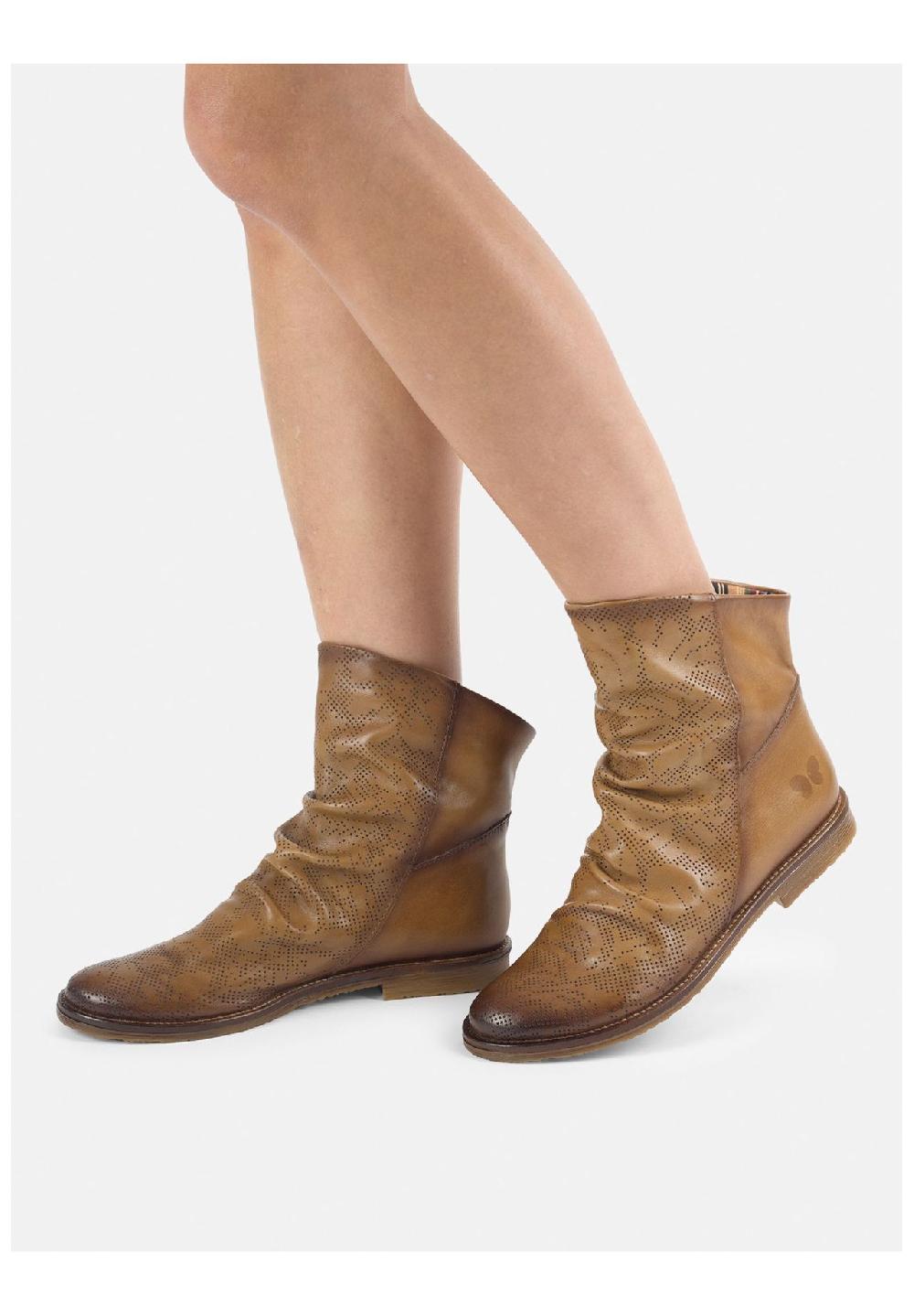 Felmini Leder Stiefelette Blitzangebot