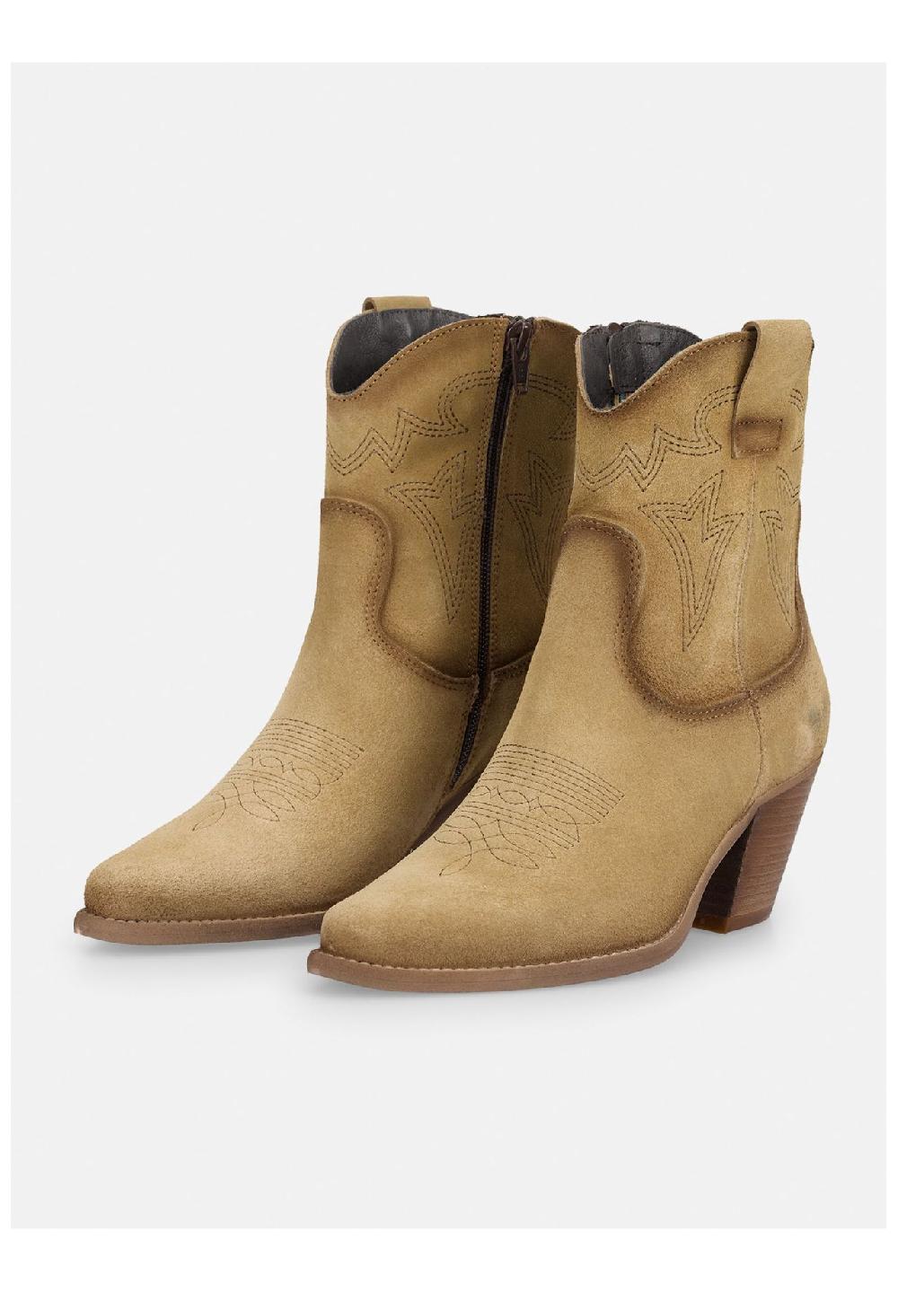 Felmini Veloursleder Stiefelette Saisonale Angebote