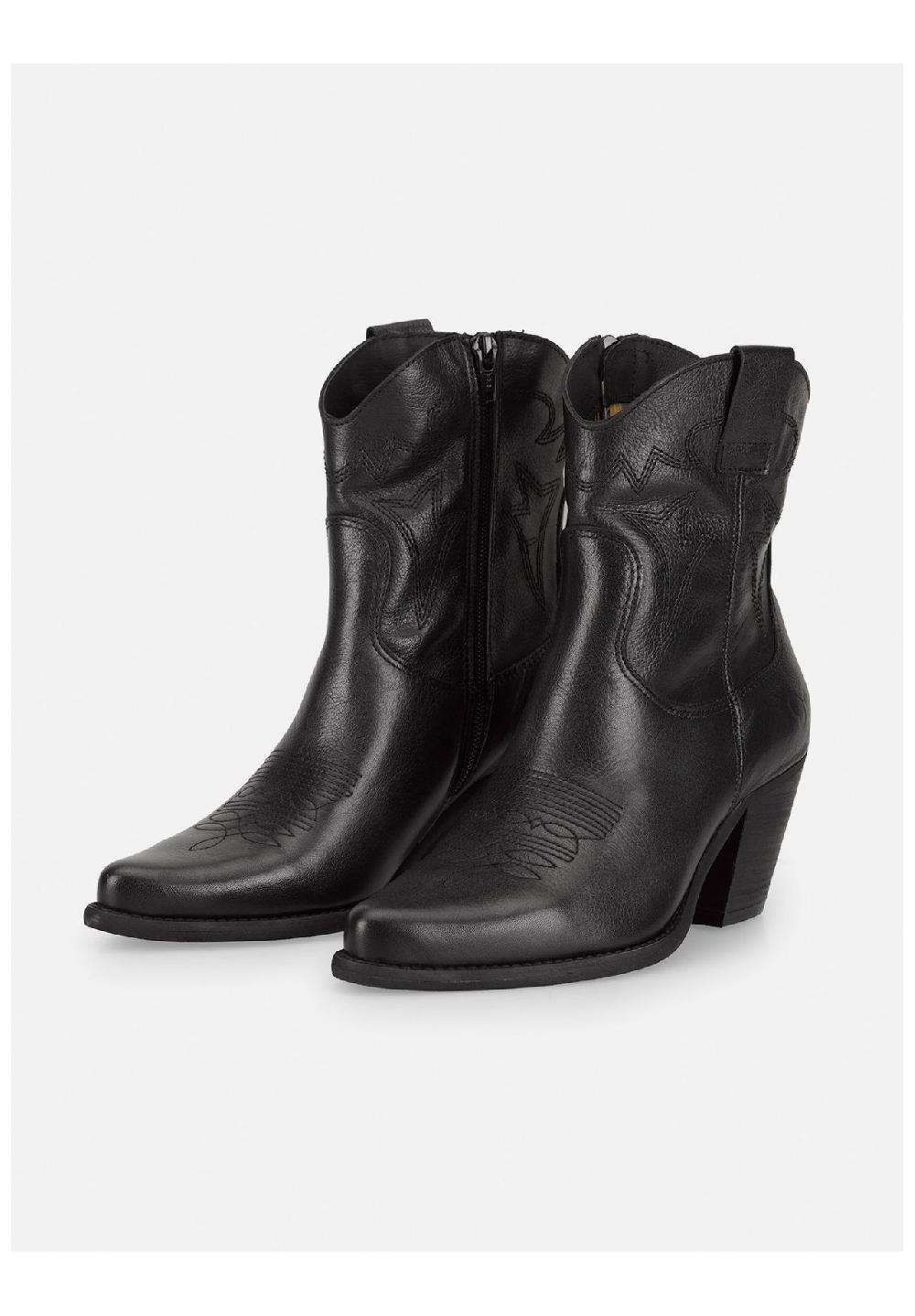 Felmini Leder Stiefelette Räumungsverkauf