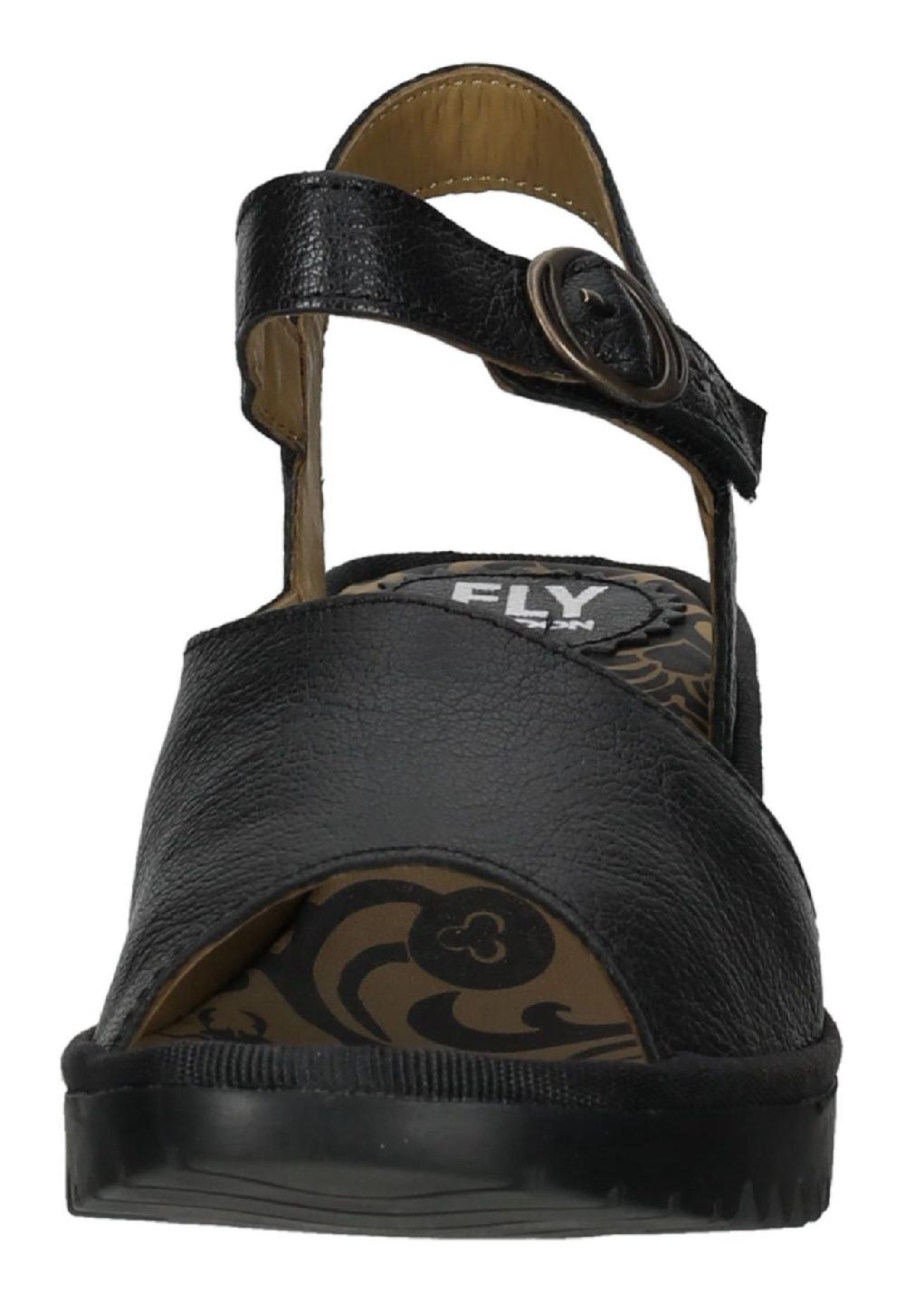 Fly London Leder Sandalen Super Rabatt