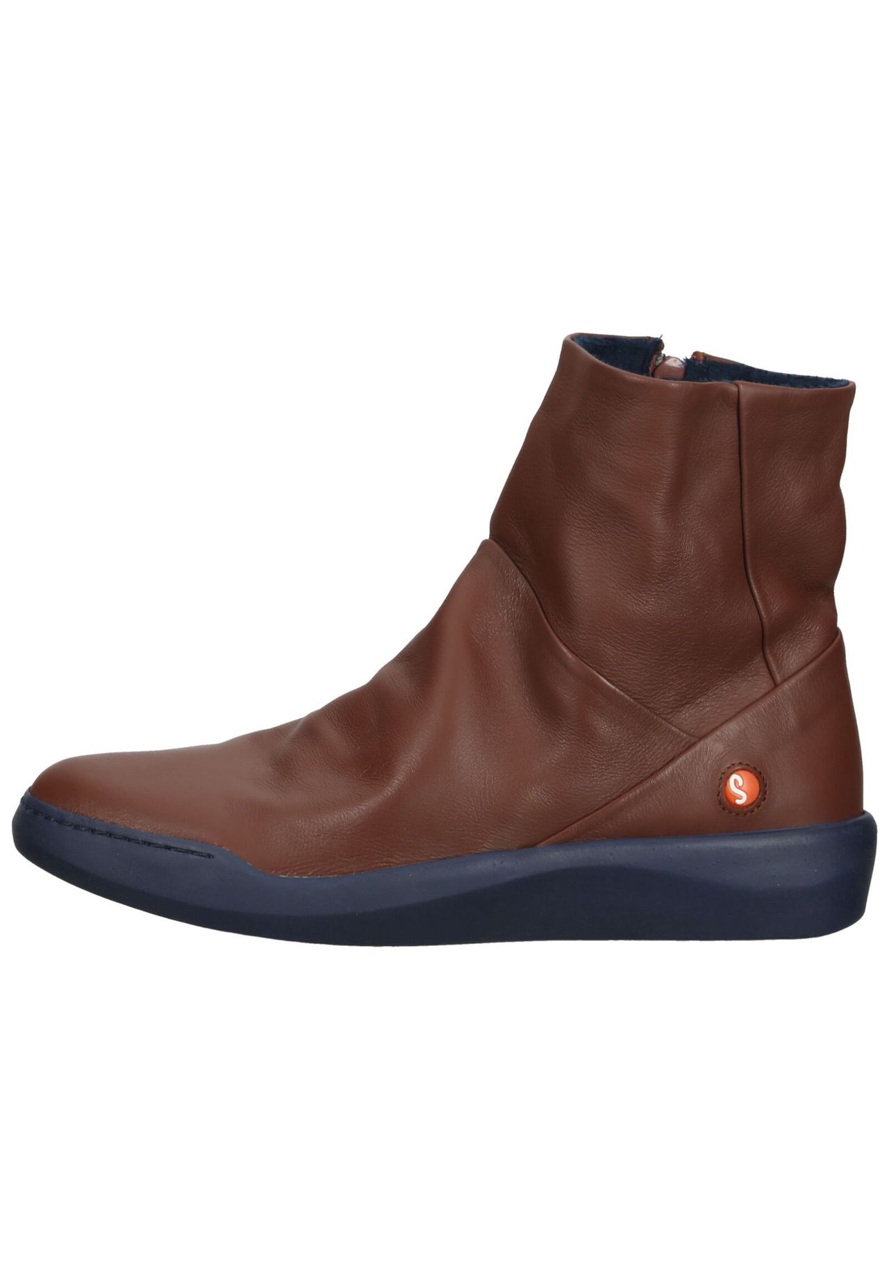 softinos® Leder Stiefelette 50% Rabatt mit kostenlosem Versand