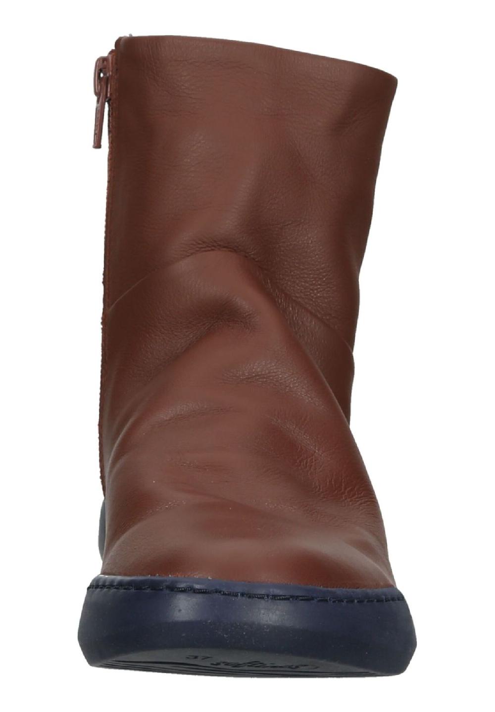 softinos® Leder Stiefelette 50% Rabatt mit kostenlosem Versand