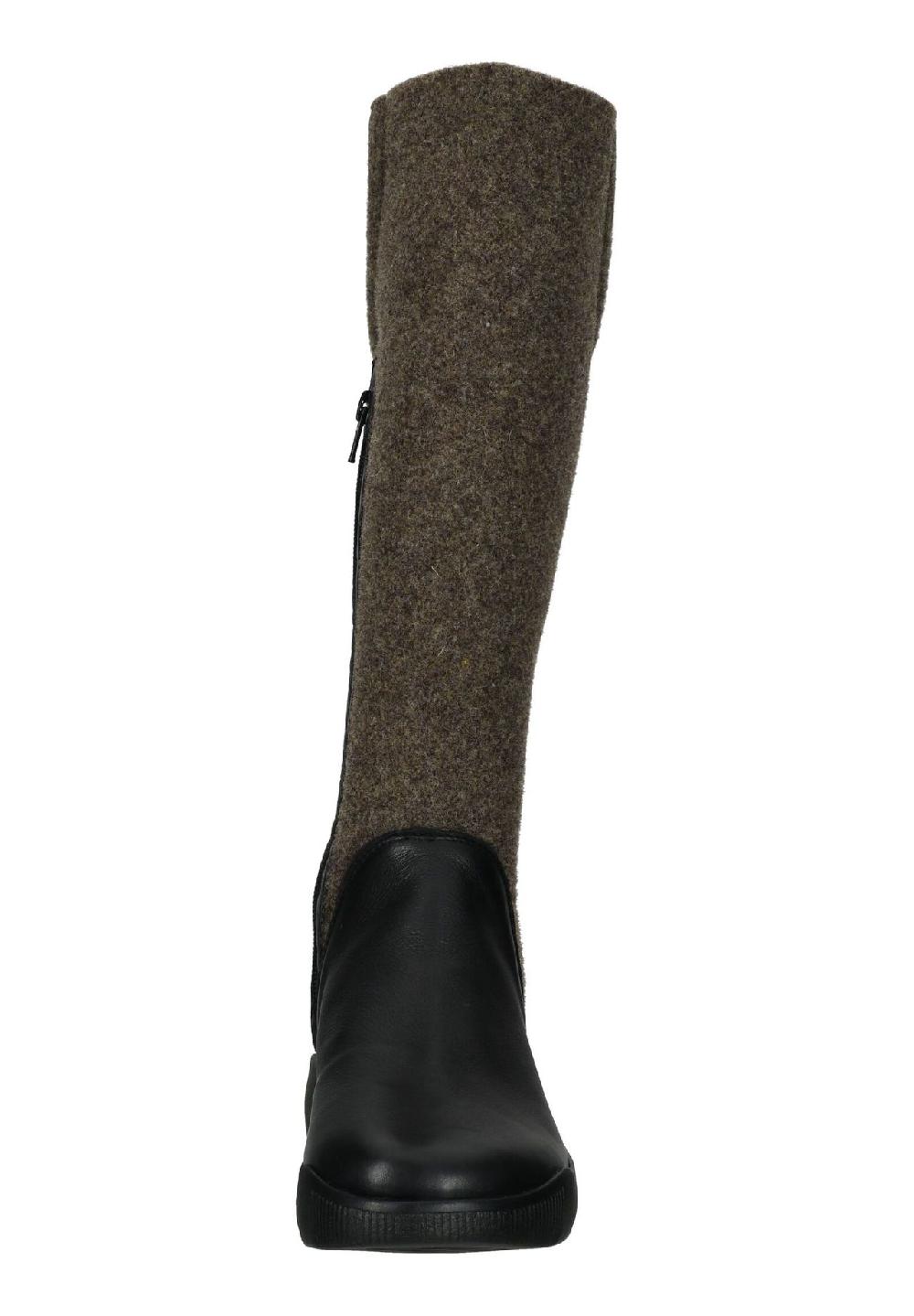 softinos® Leder/Textil Stiefel Kostenloser Versand international