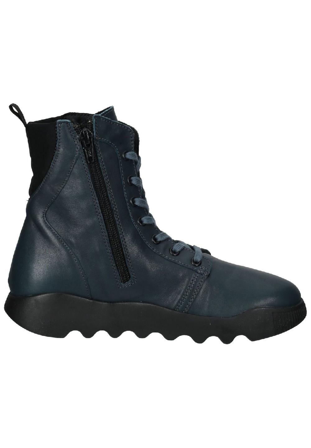 softinos® Leder/Textil Stiefelette Speichern exportieren