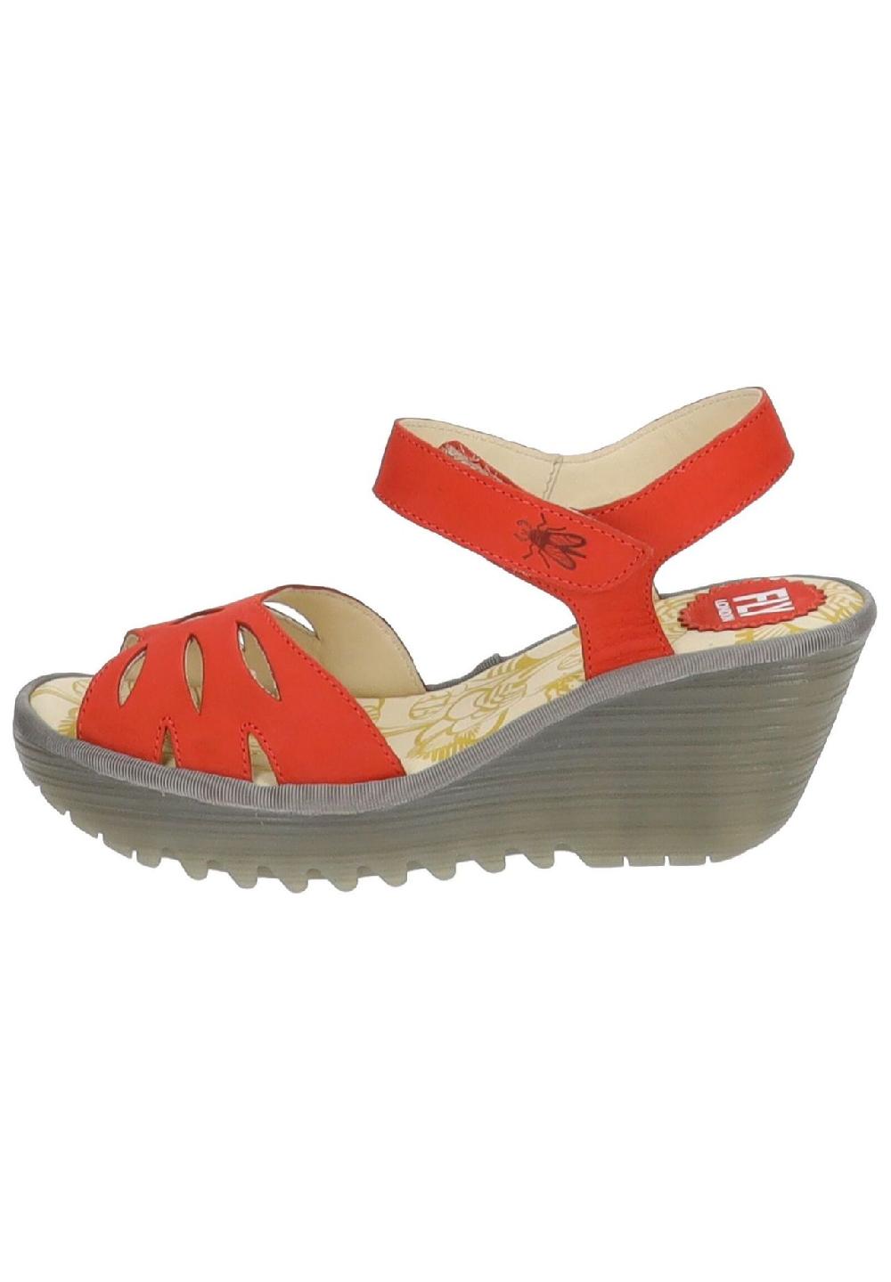 Fly London Leder Sandalen Auslauf