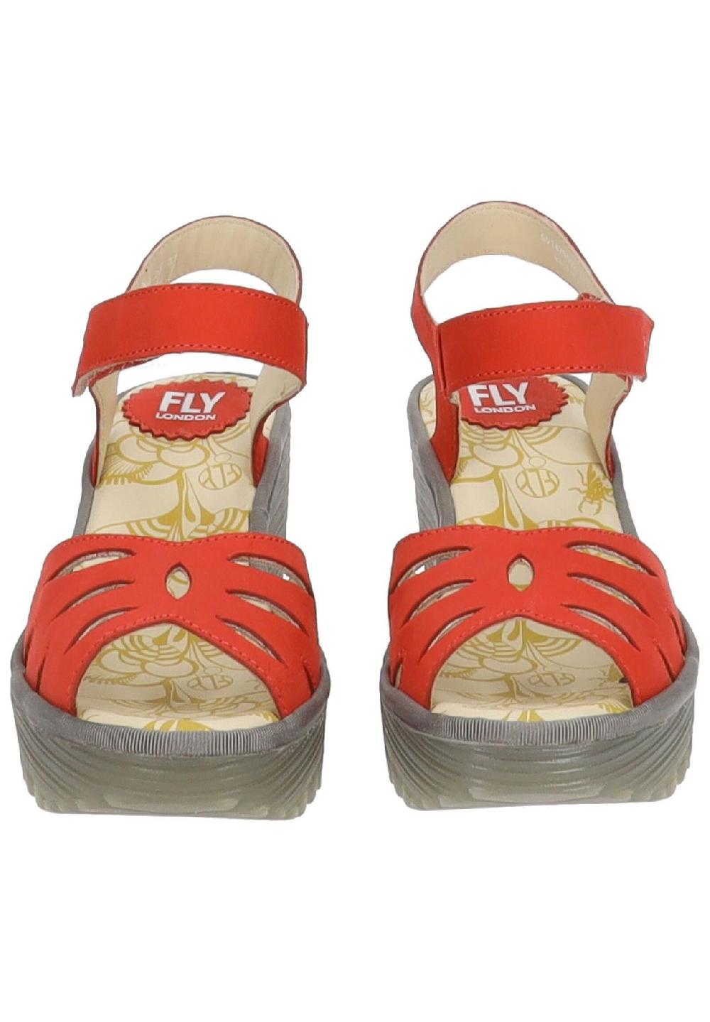 Fly London Leder Sandalen Auslauf