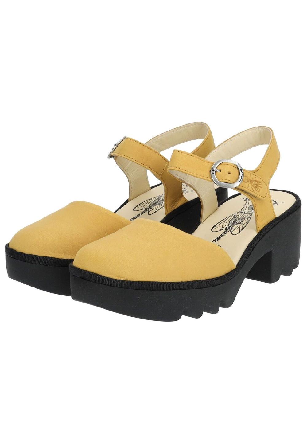 Fly London Leder Sandalen im Angebot