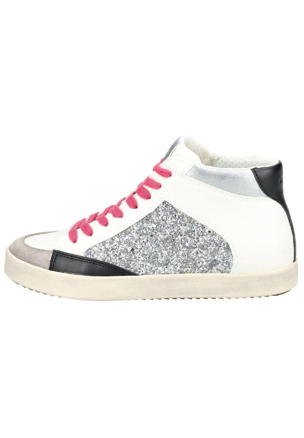 GEOX Lederimitat/Textil Sneaker Große Rabatte