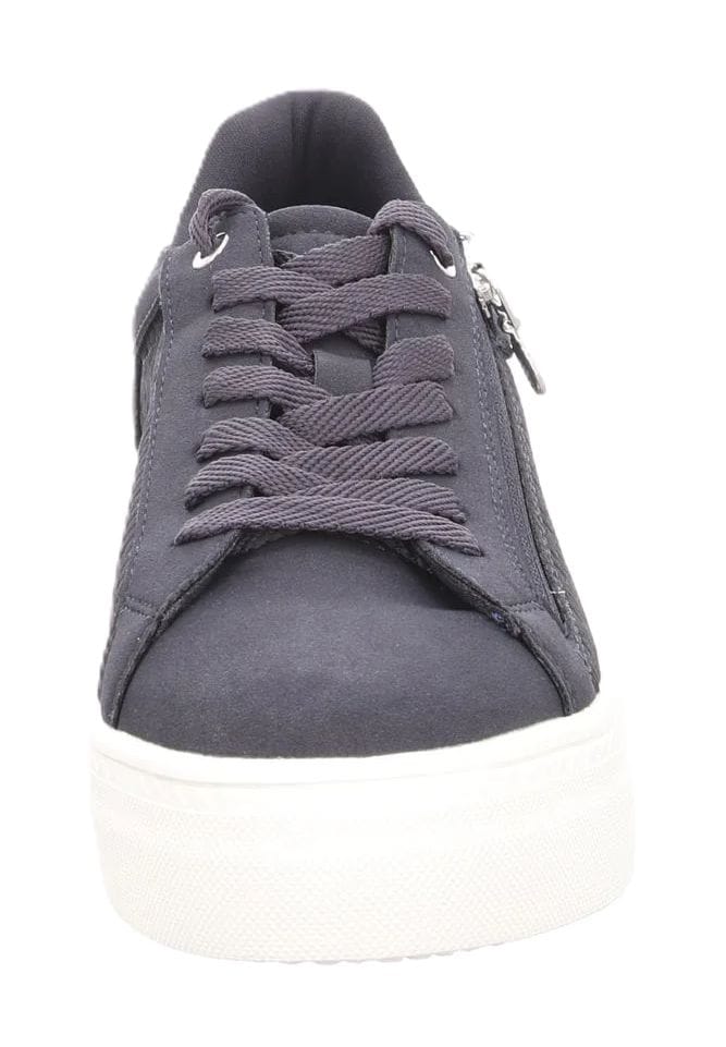 Tamaris Sneaker Lederoptik Reißverschluss für Damen Online Outlet